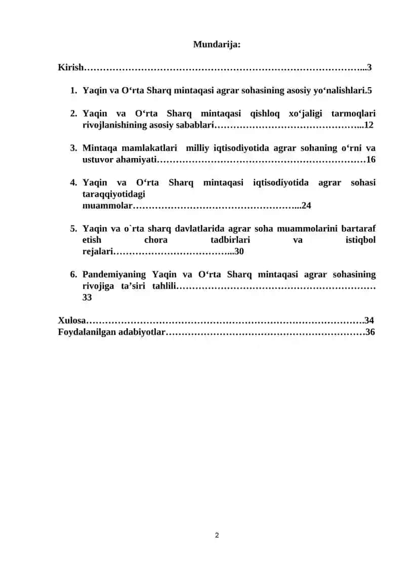 Agrar soha va uning rivojidagi muammolar 2