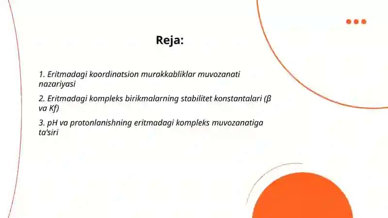 Kompleks birikmalar kimyosi 2