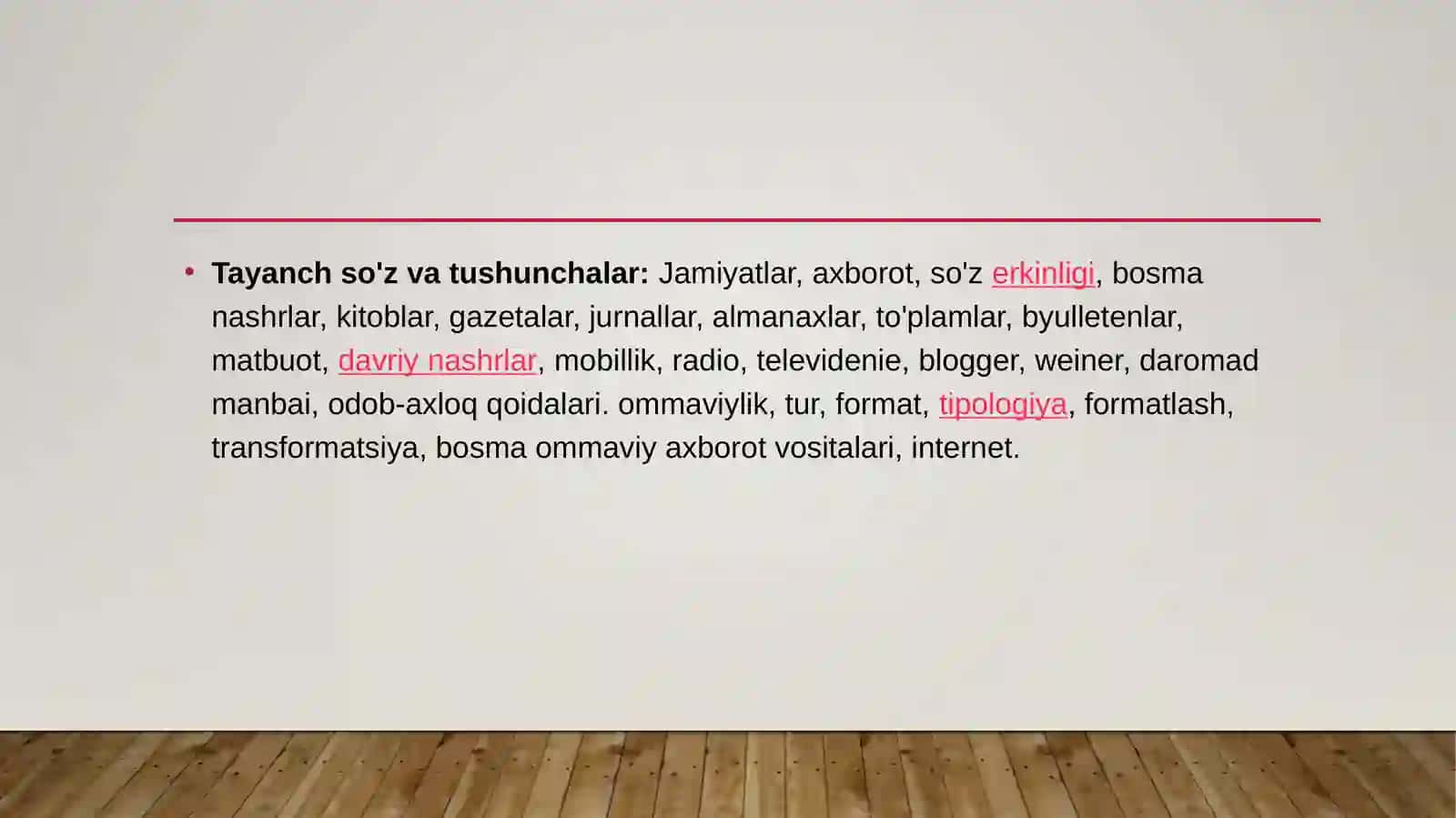 Media maydon tuzilishi va ta’siri 2
