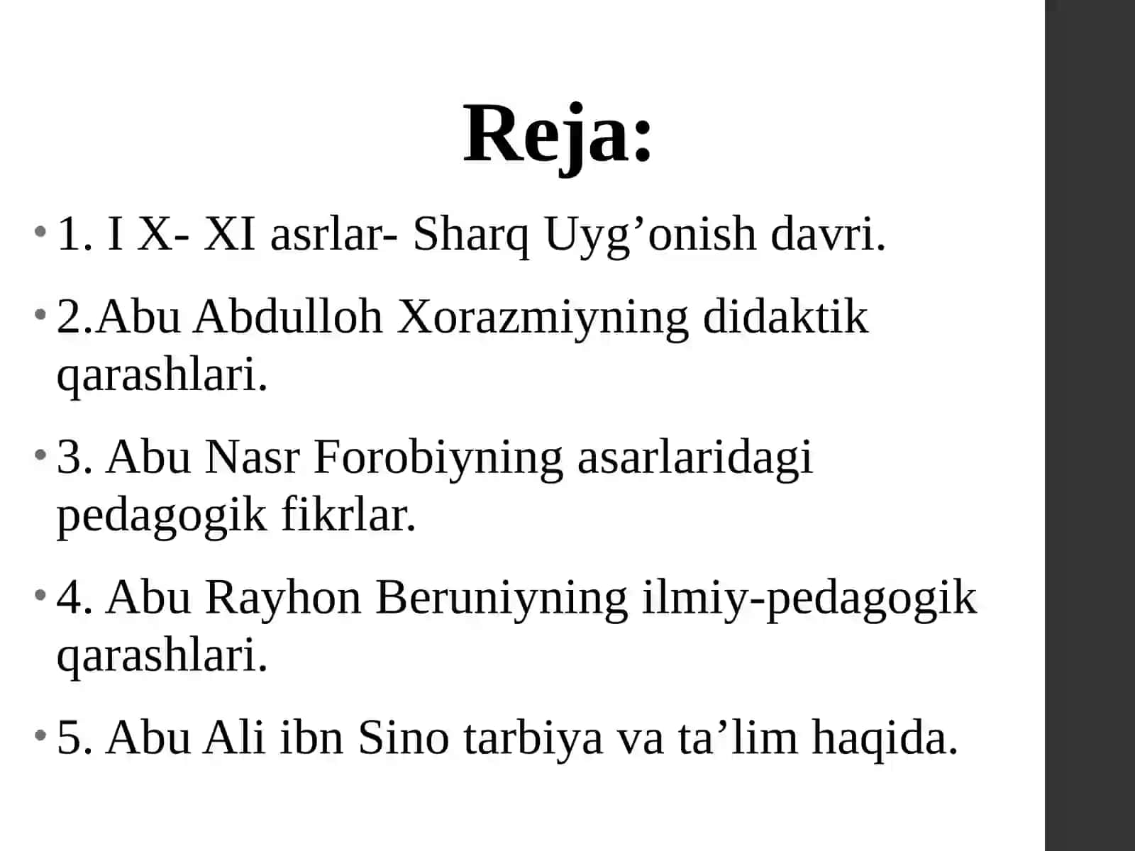 Sharq Uyg’onish davrida pedagogik fikrlarning rivojllanishi 2