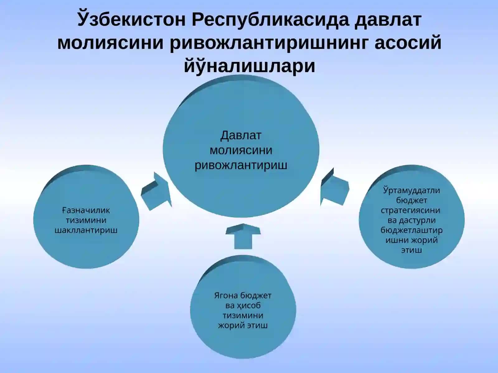 ДАВЛАТ БЮДЖЕТИ ИЖРОСИНИНГ БУХГАЛТЕРИЯ ҲИСОБИНИ ИСЛОҲ ҚИЛИШ МАСАЛАЛАРИ 2