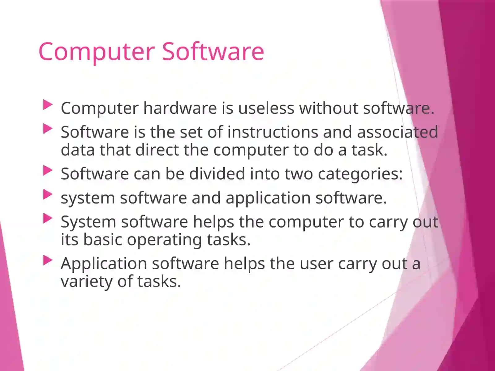 Computer Software 2