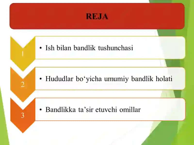 Ish bilan bandlik va bitiruvchilar bo‘yicha ko‘rsatkichlar hududiy tahlili 2