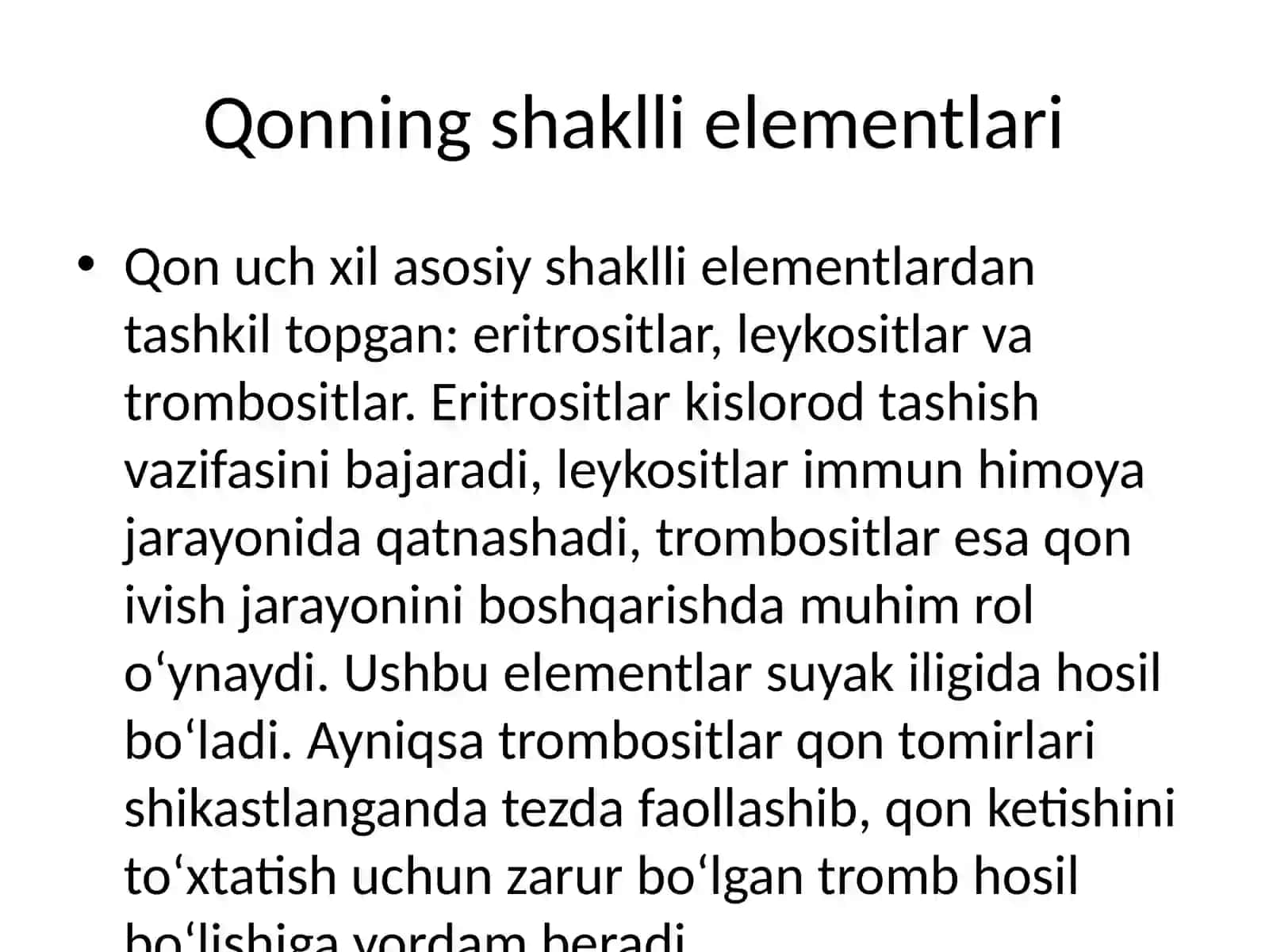 Trombositlar hosil bo‘lishi (Trombopoez) 2