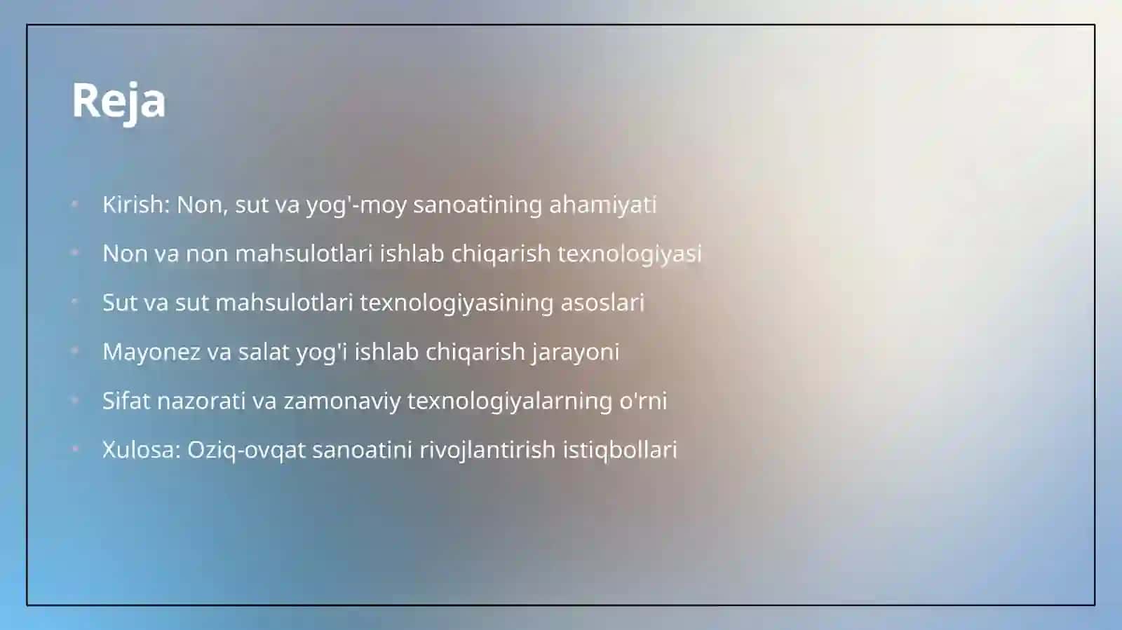 Non tehnologiyasi 2