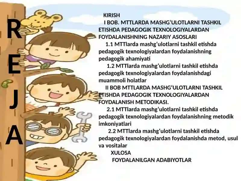 MTTlarda Mashg‘ulotlarni Tashkil Etishda Pedagogik Texnologiyalardan Foydalanish 2