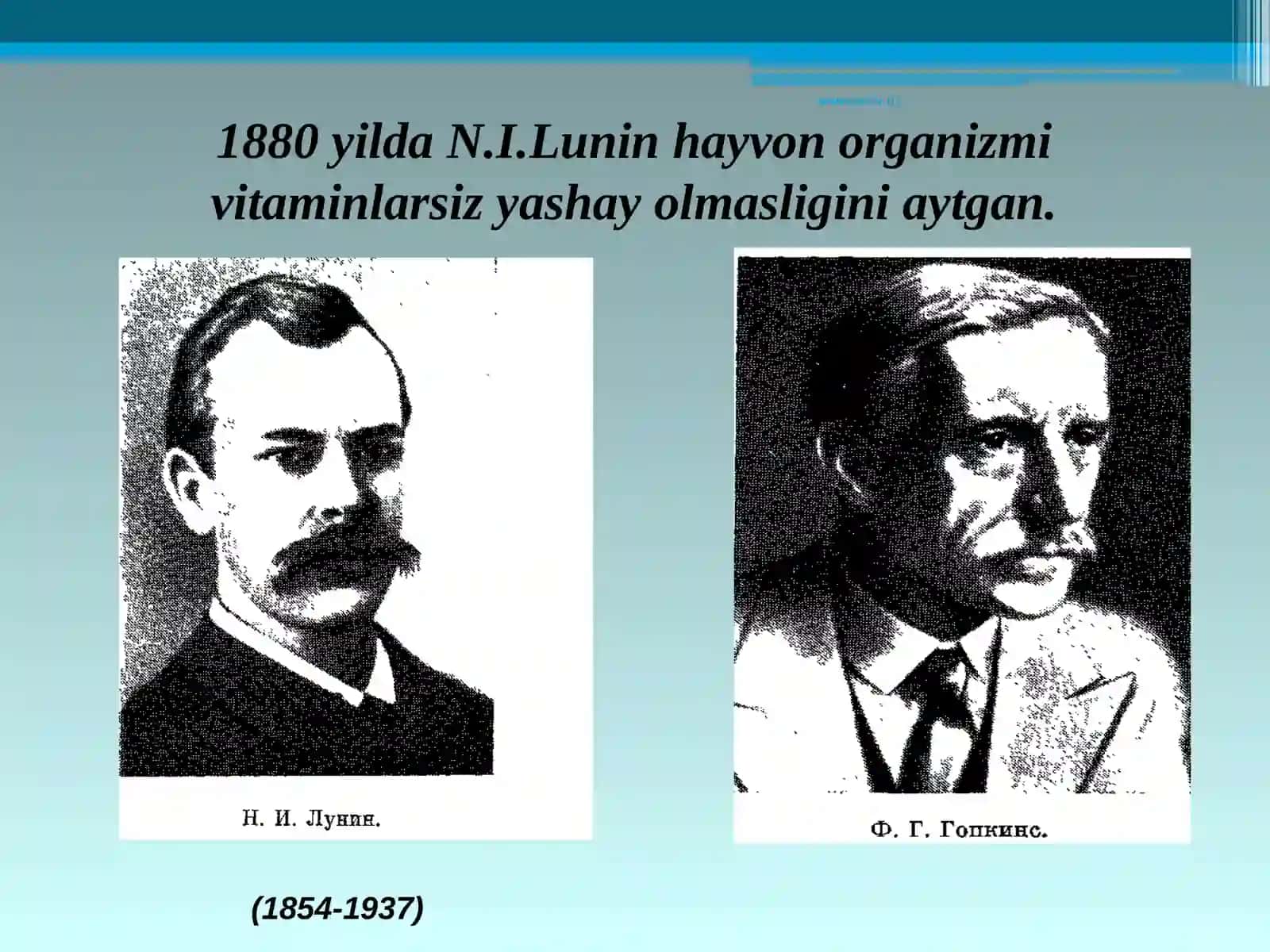 Vitaminlar. Suvda va yog'da eriydigan vitaminlar 2