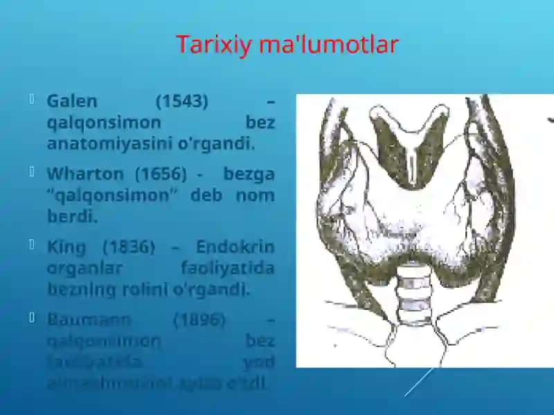 Endemik buqoq va gipotireoz patogenezi va davolash usullari 2