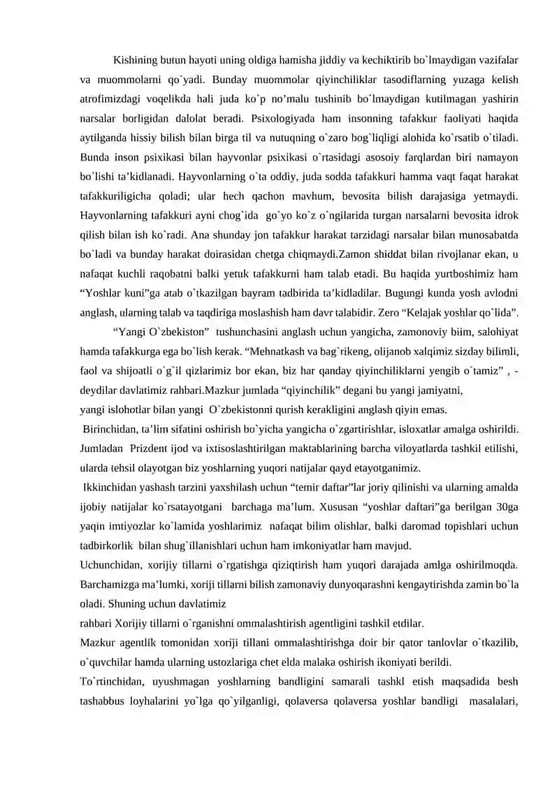 Tafakkur operatsiyalari 2
