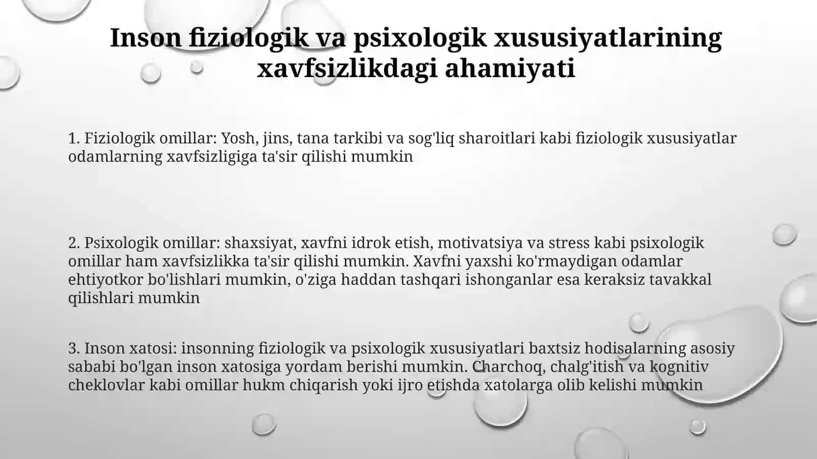 Insonning Fiziologik Va Psixologik Tavsiflarning Xavfsizlikni Ta'Minlashdagi O'Rni 2