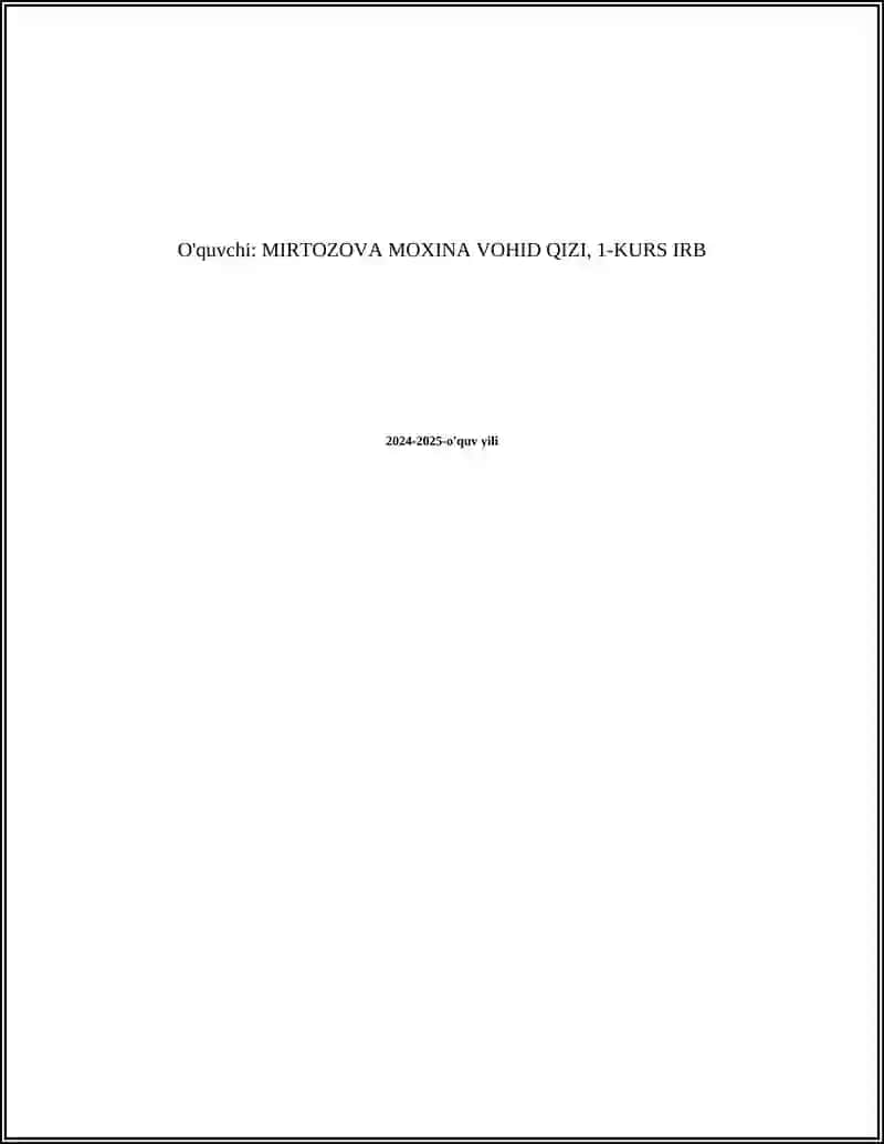 O'ZBEKTISTON DAVLAT SA’NAT VA MADANIYAT INSTUTI 2