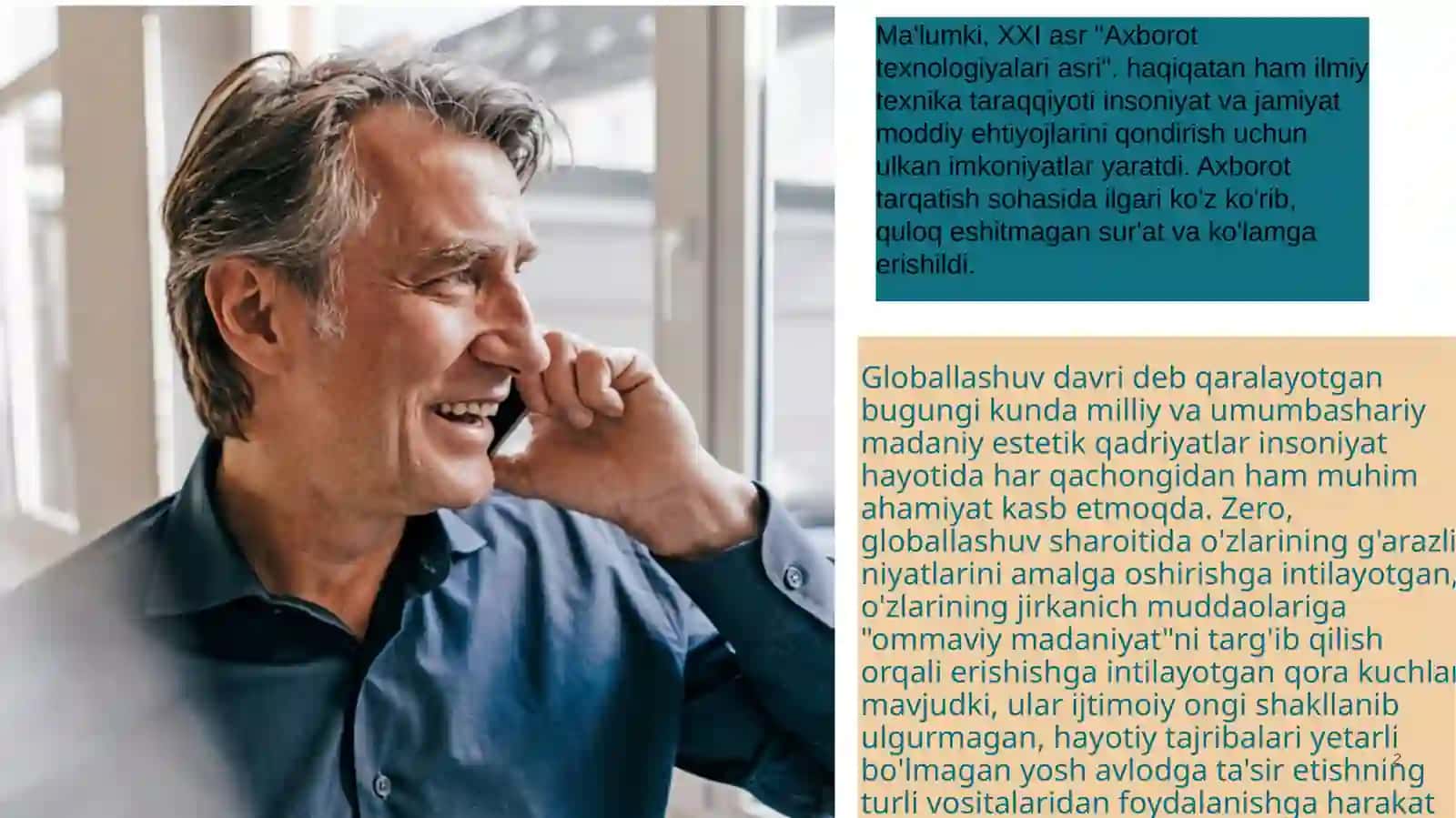Axbarotlashgan jamiyatda yoshlarda ma’naviy madaniyatni shakllantirish 2