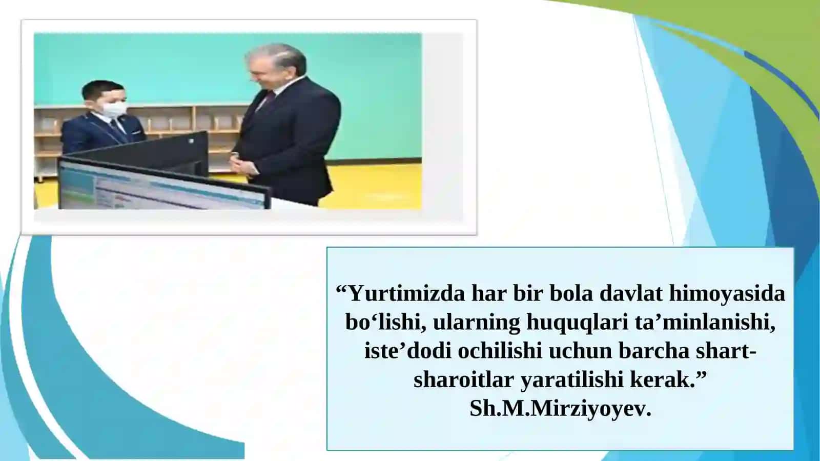 Maktabda bola huquqlari to‘g‘risidagi konvensiyani amaliyotga joriy etish 2