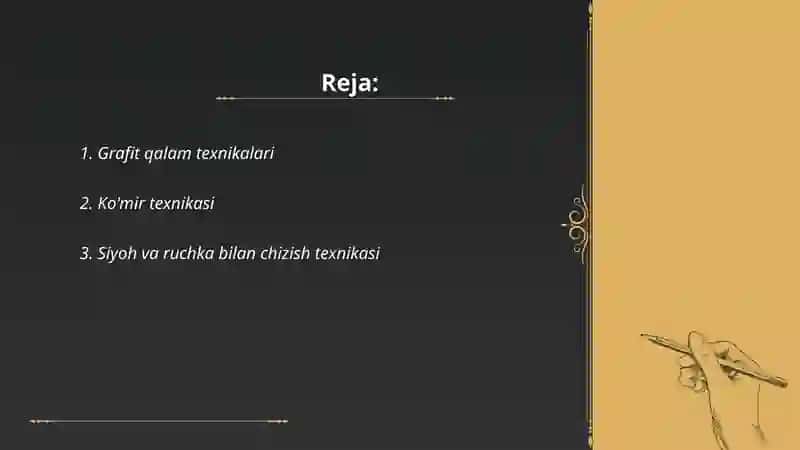CHizish texnikasi 2