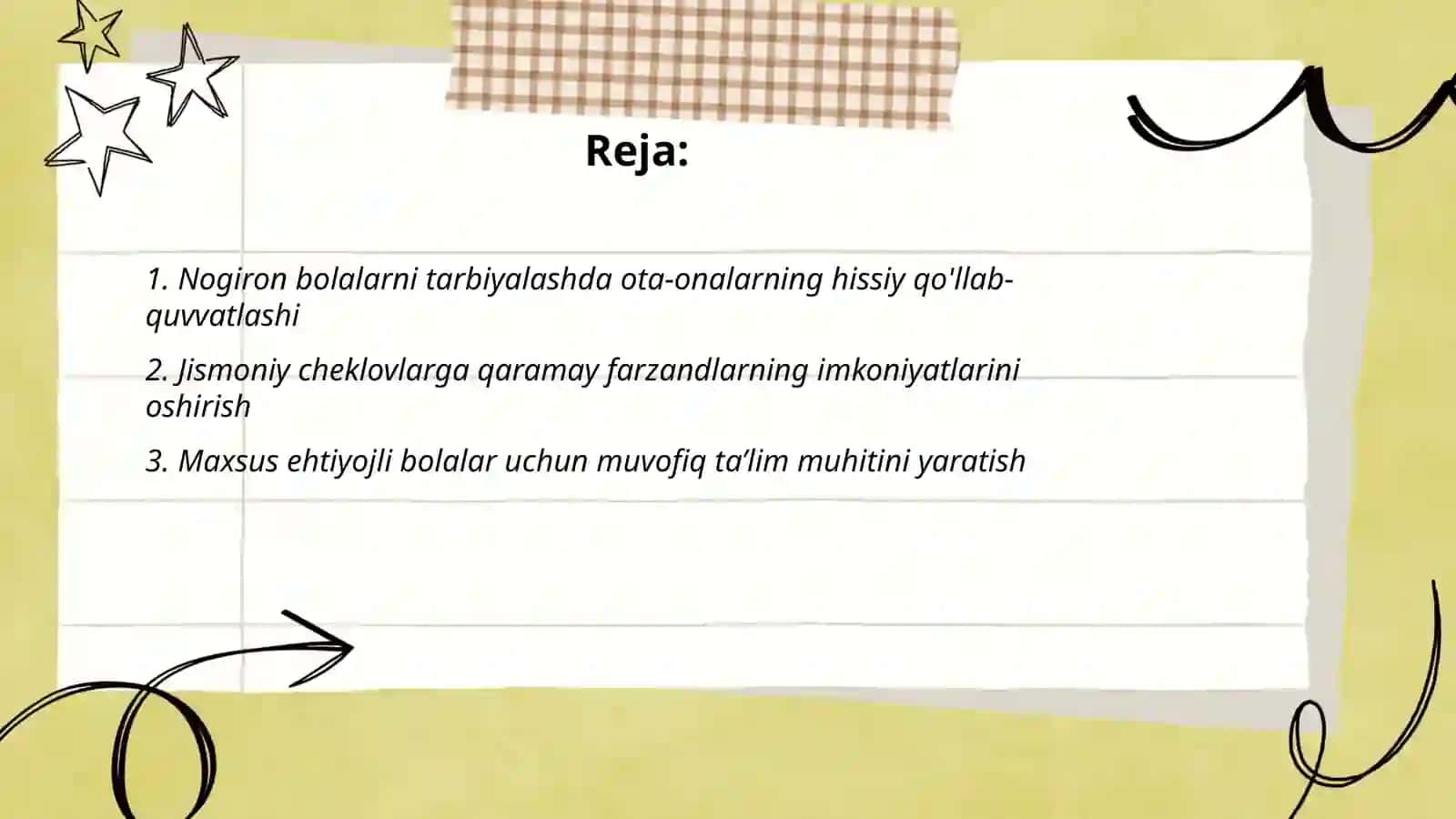 Nogiron bolalarni tarbiyalashda ota-onalarning munosabati 2