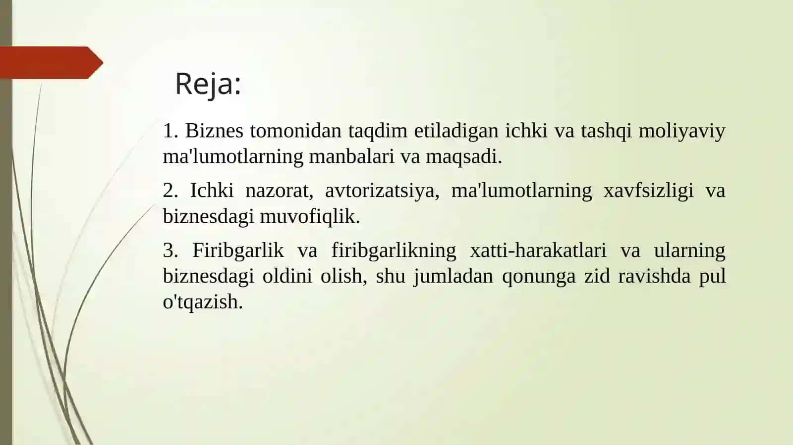 Firibni aniqlash va oldini olish 2