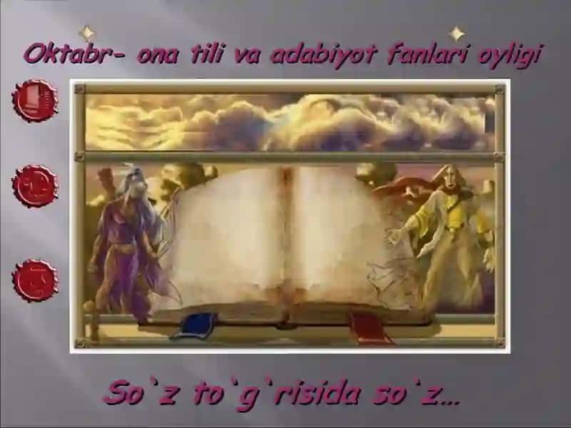 Oktabr- ona tili va adabiyot fanlari oyligi 2