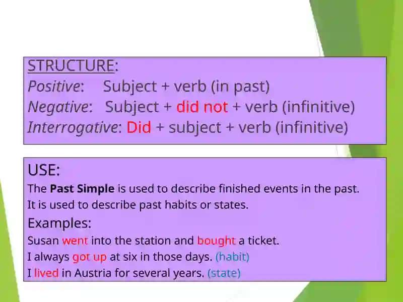 Past Continuous 2