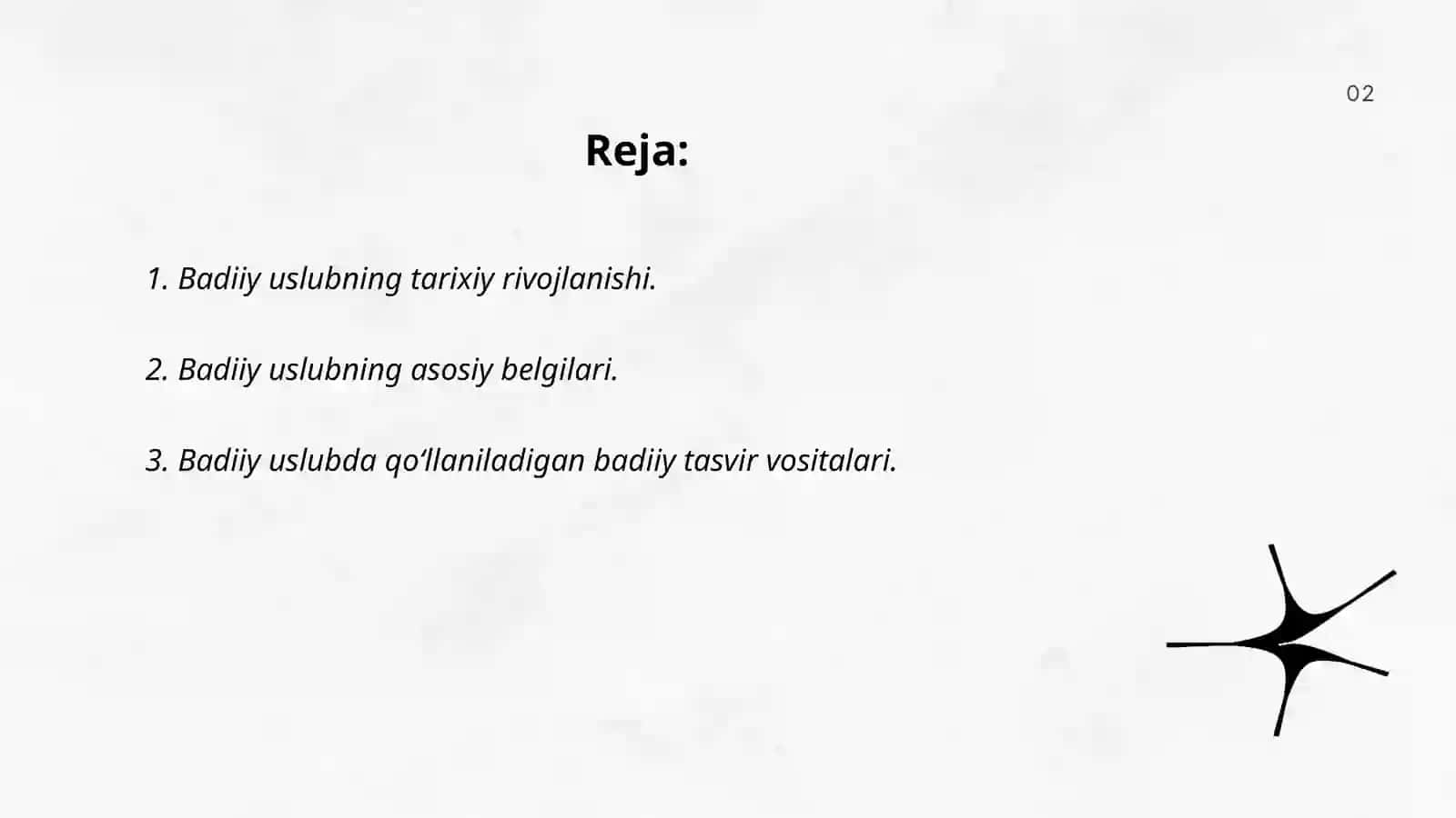 Badiiy uslub va uning til xususiyatlari 2