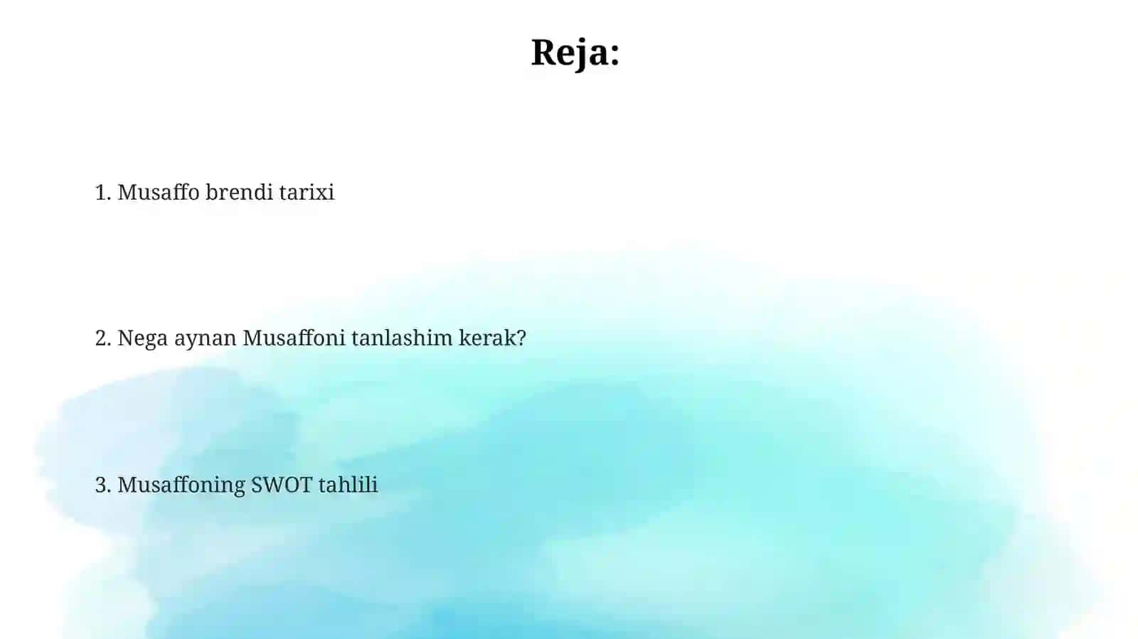 Musaffo Brendi Tarixi 2