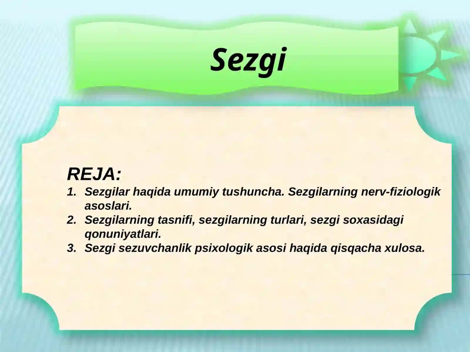 Sezgi 2