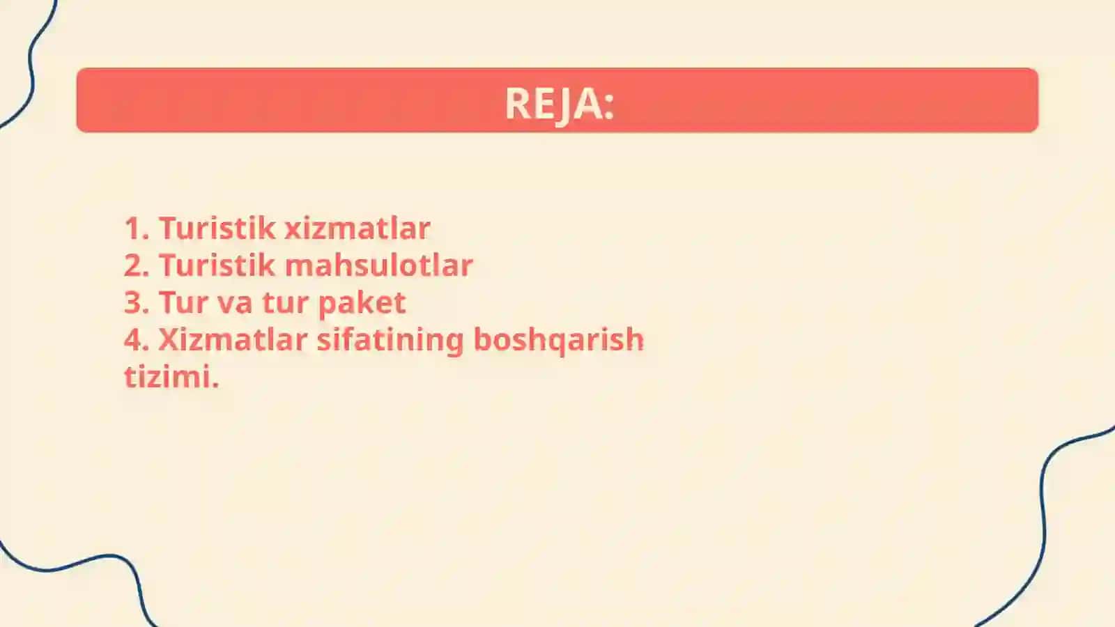 Turistik xizmatlar 2
