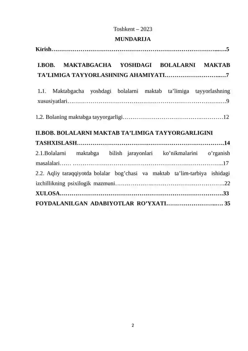 Bolalarning maktabga ruhiy tayyorgarligi ahamiyati 2