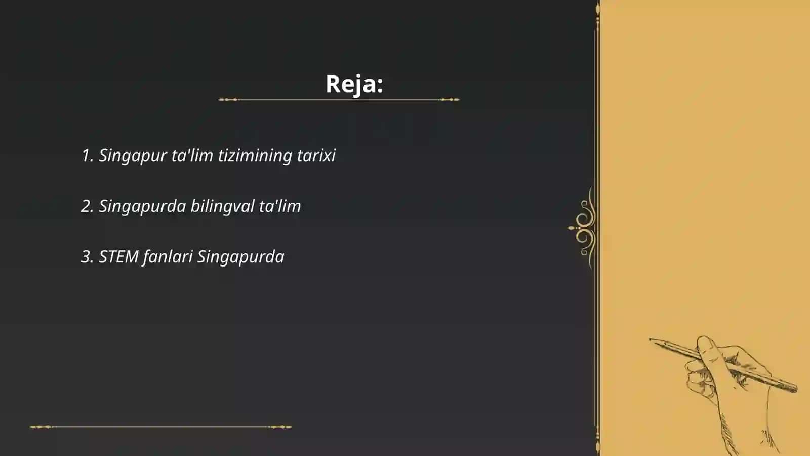 Singapur taʼlim tizmi 2