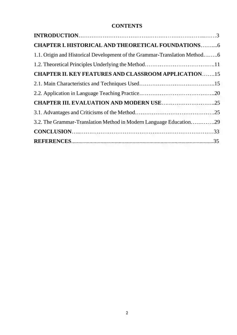 The Grammar-Translation Method 2