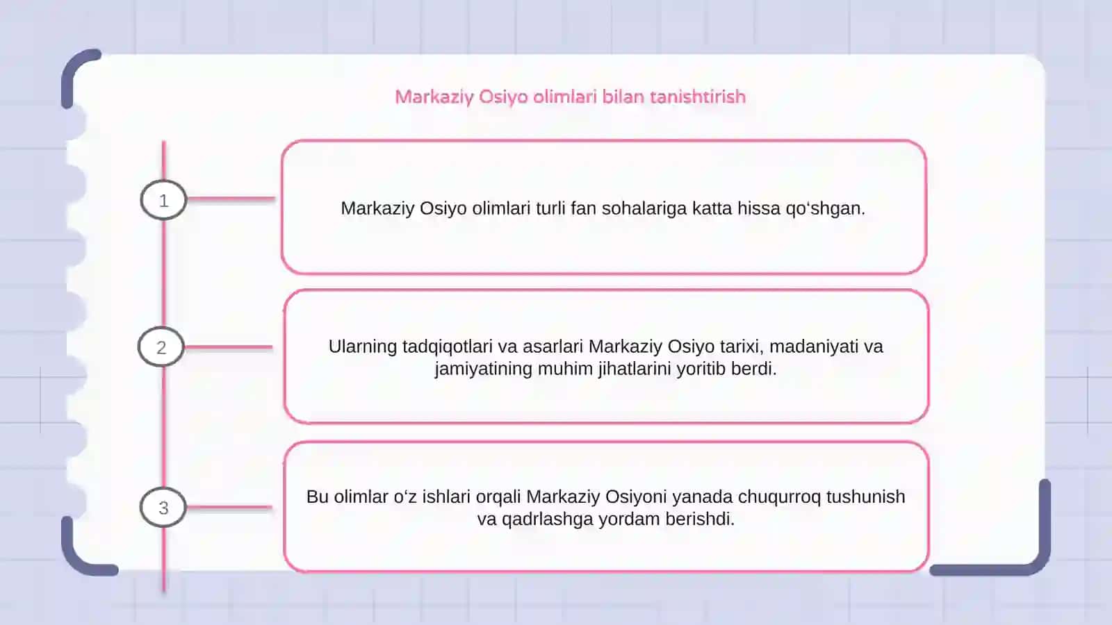 Markaziy Osiyo olimlari bilan tanishtirish 2