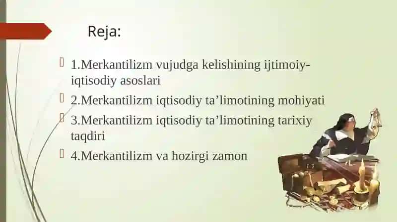 Merkantilizmiqtisodiyta'limotiningmohiyati 2