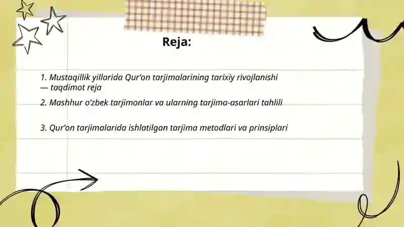 Mustaqillik yillarida Qurʼon tarjimalarining tarixiy rivojlanishi 2