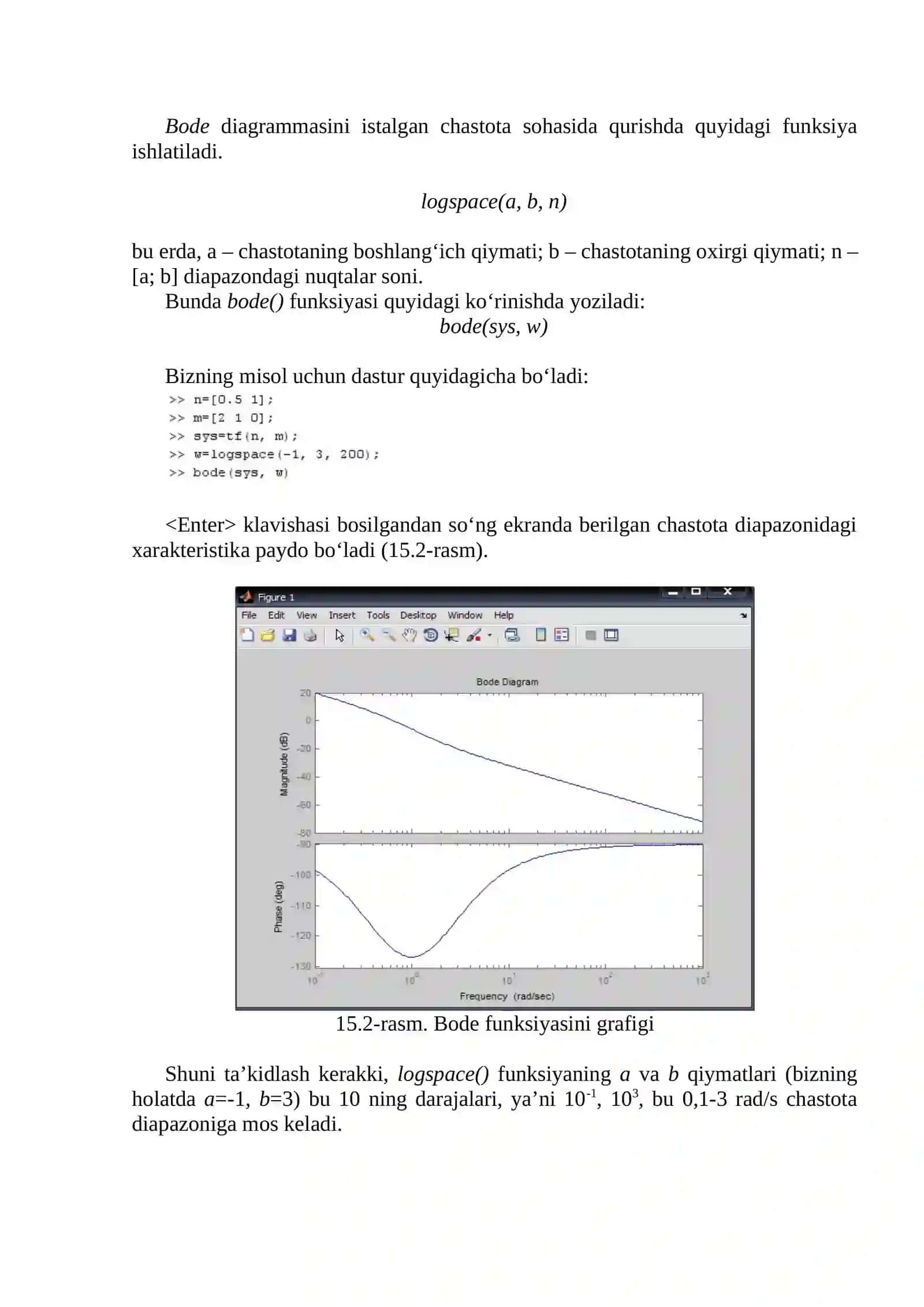 Zvenoning chastotali xarakteristikasi 2