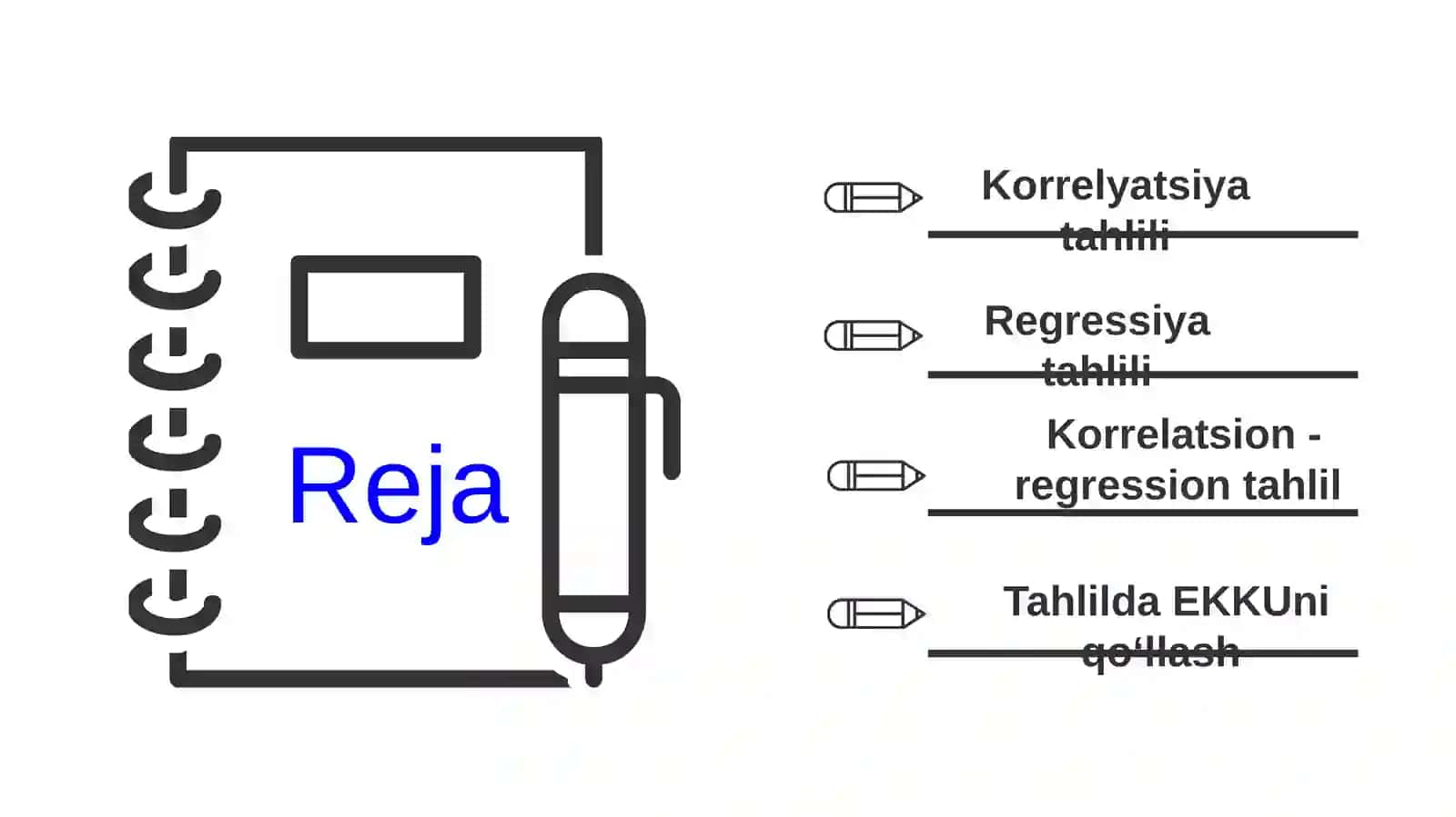Korrelatsiya va regressiya tahlili 2