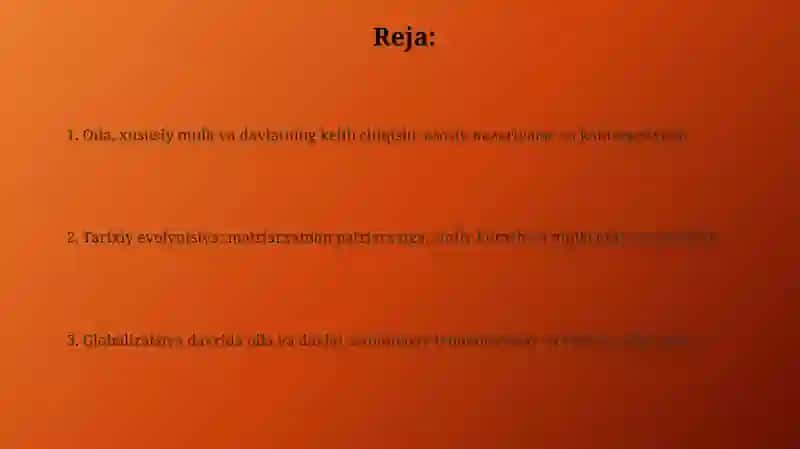 Oila xusisy mul va davlatning kelib chiqishi asarini ijtimoiy -falsafiy tshlil 2