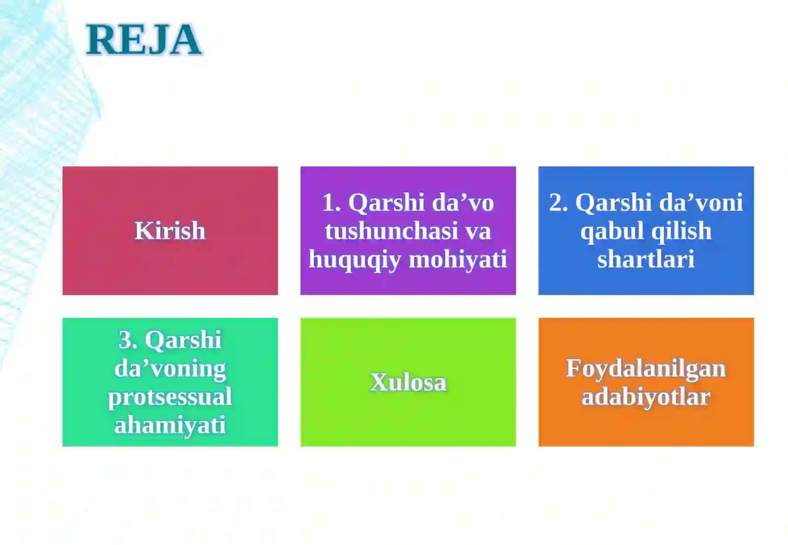QARSHI DA’VO VA UNI QABUL QILISH SHARTLARI 2