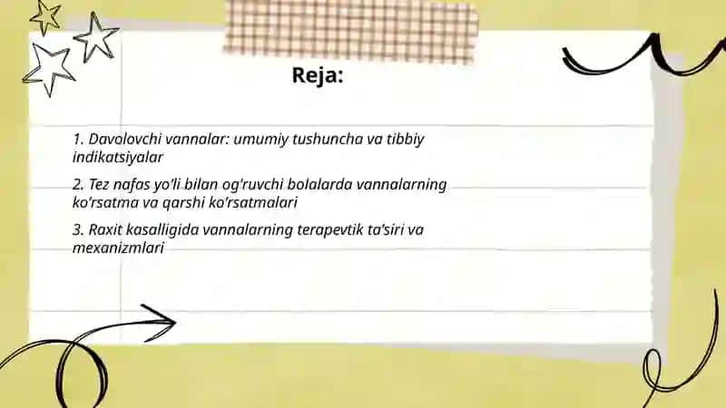 Davolovchi vannalar 2