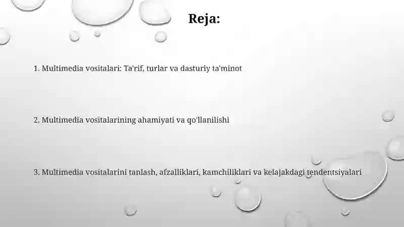 Multimedia vositalari va ularning ahamiyati o‘rganish 2