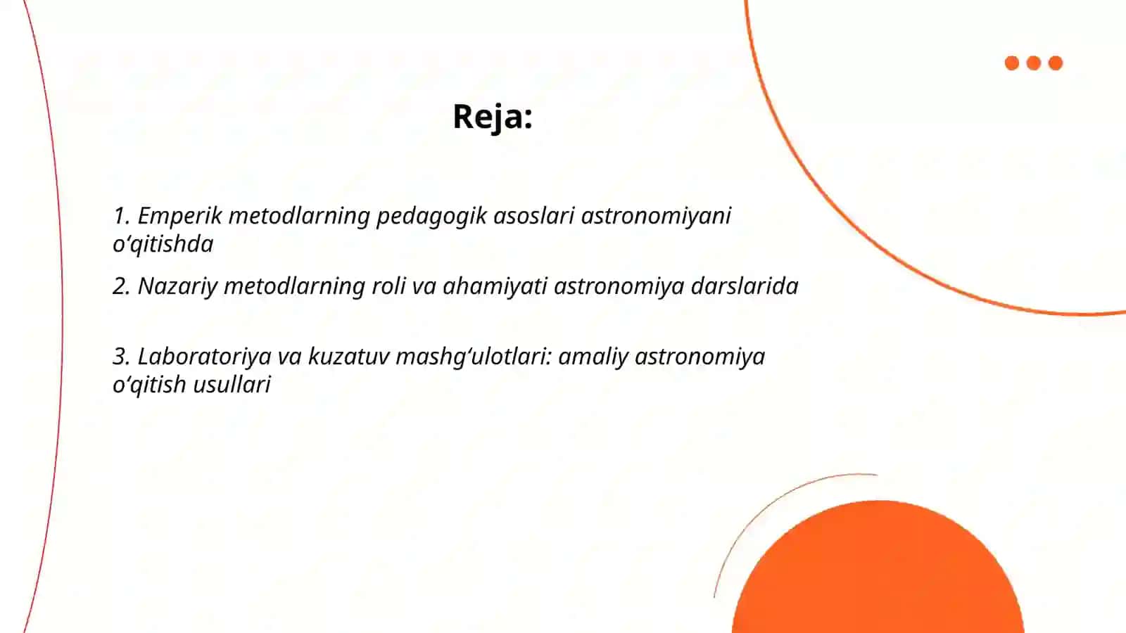 Astronomiyani oʻqitishda emperik va nazariy metodlar 2