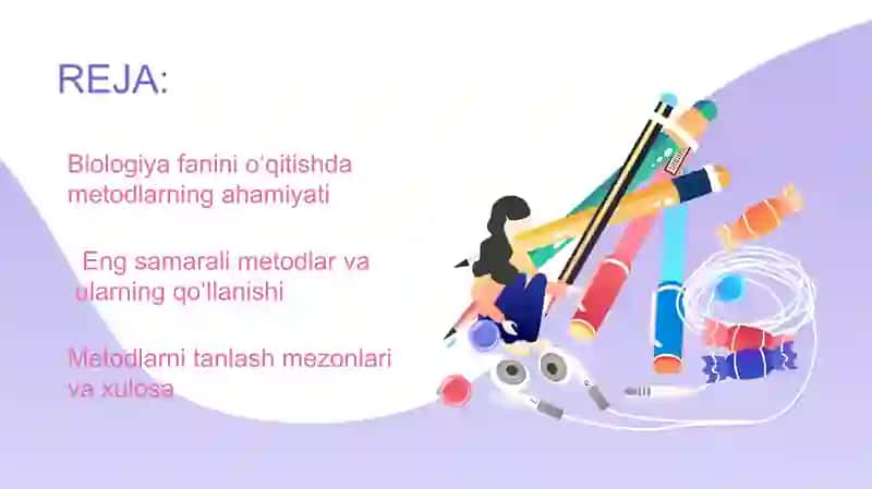 Biologiya fanining o'qitishda qo'llaniladigan metodlar va ularni tanlash mezonlari 2