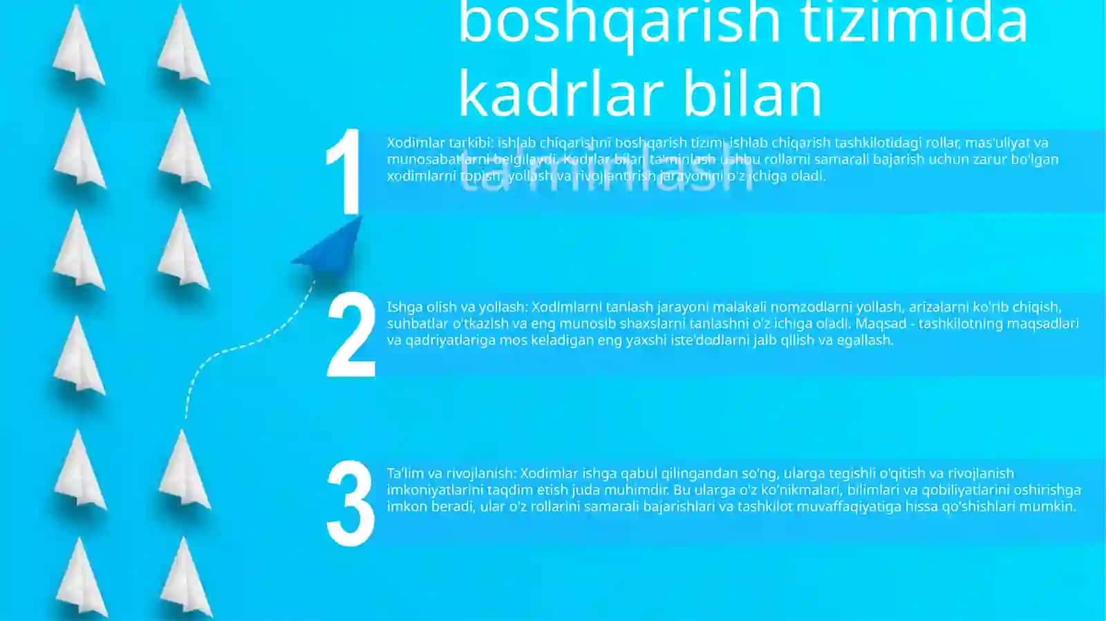 Ishlab Chiqarishning Boshqaruv Tizimida Kadrlar Taminoti 2
