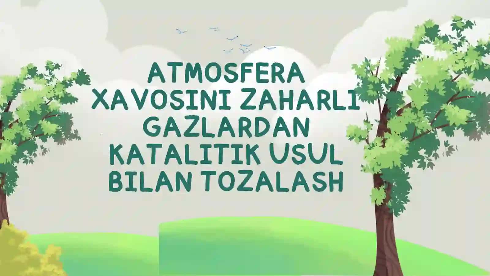 EKOLOGIYA FANIDAN MUSTAQIL TALIM MAMAZIROV JAHONGIR 2
