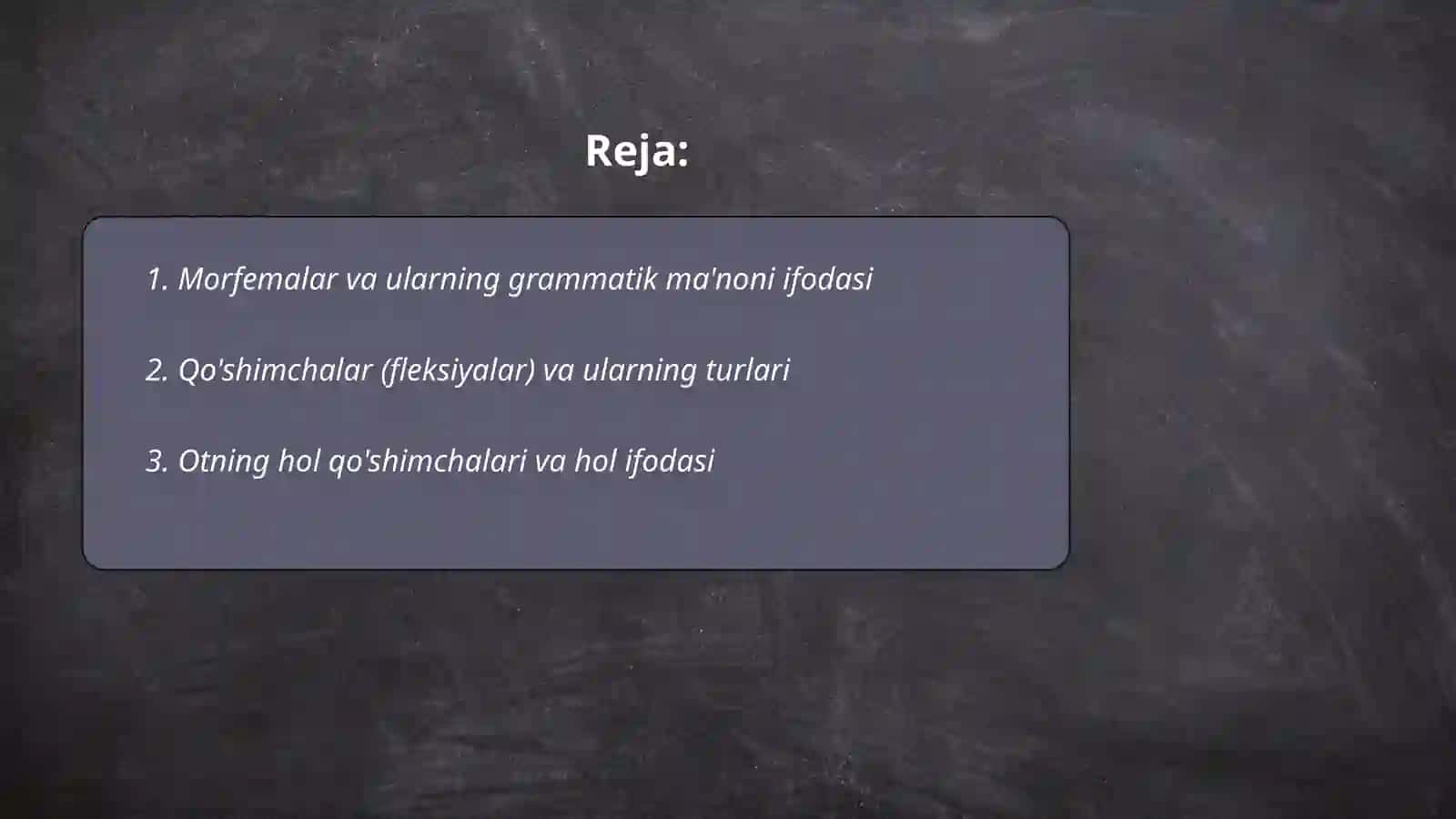 Grammatik maʼnoni ifodalovchi vositalar 2