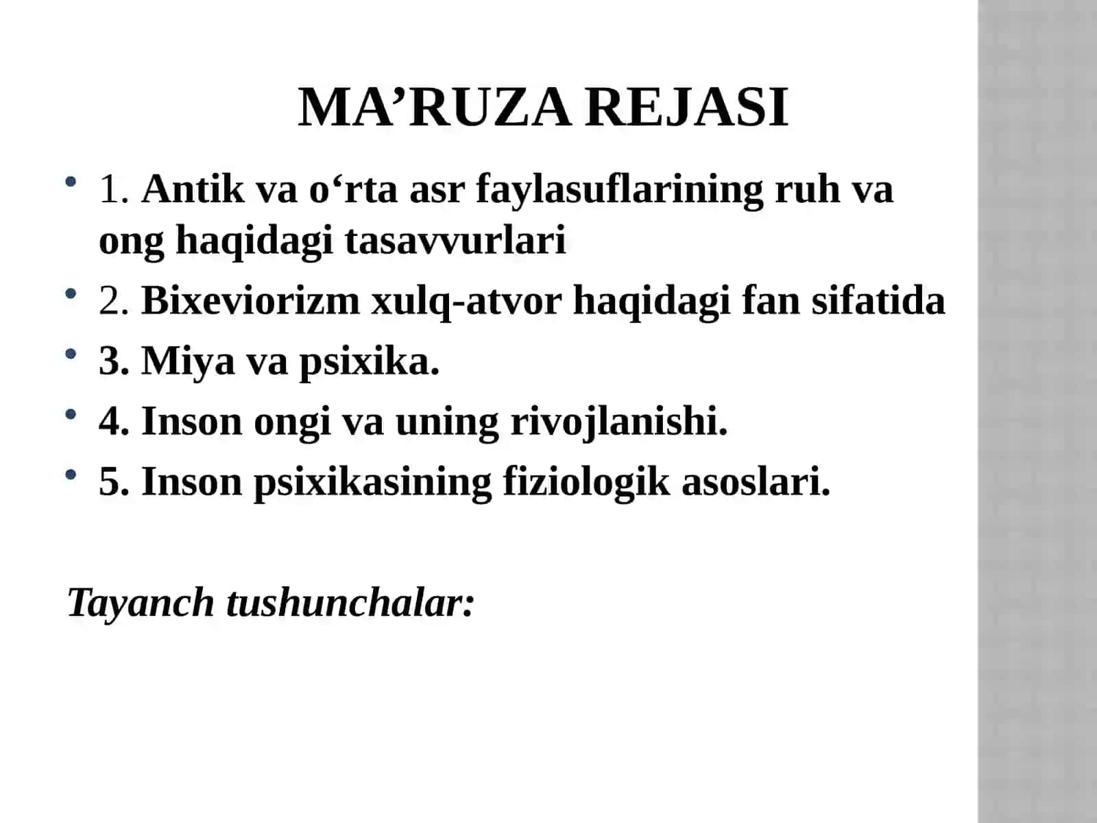 Хulq-atvorning psixo-fizologik asosi 2