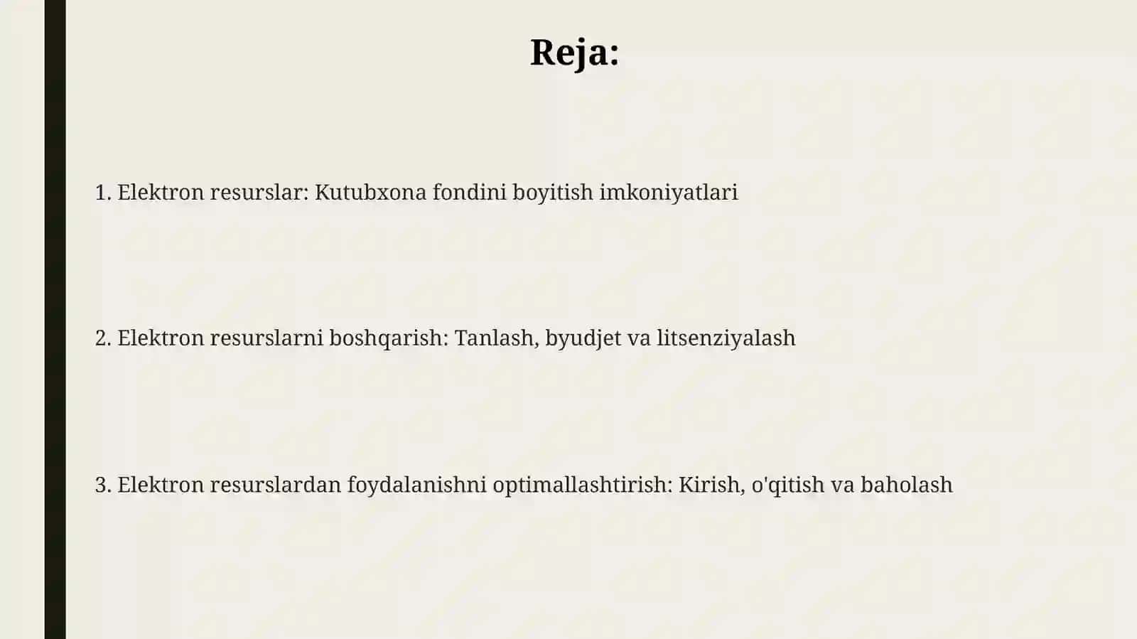 Elektron resurslar orqali kutubxona fondini boyitish 2