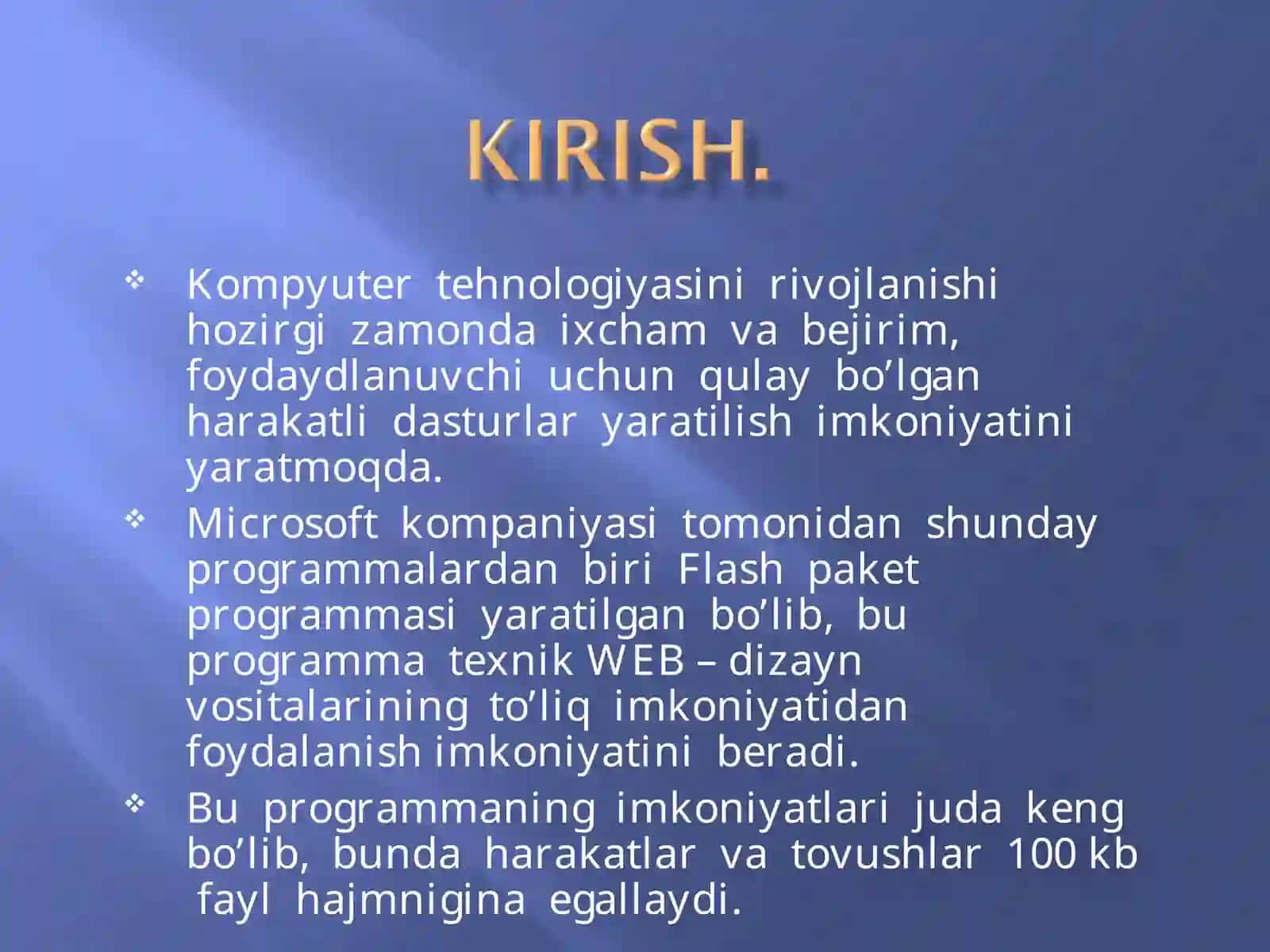 Flash dasturi 2