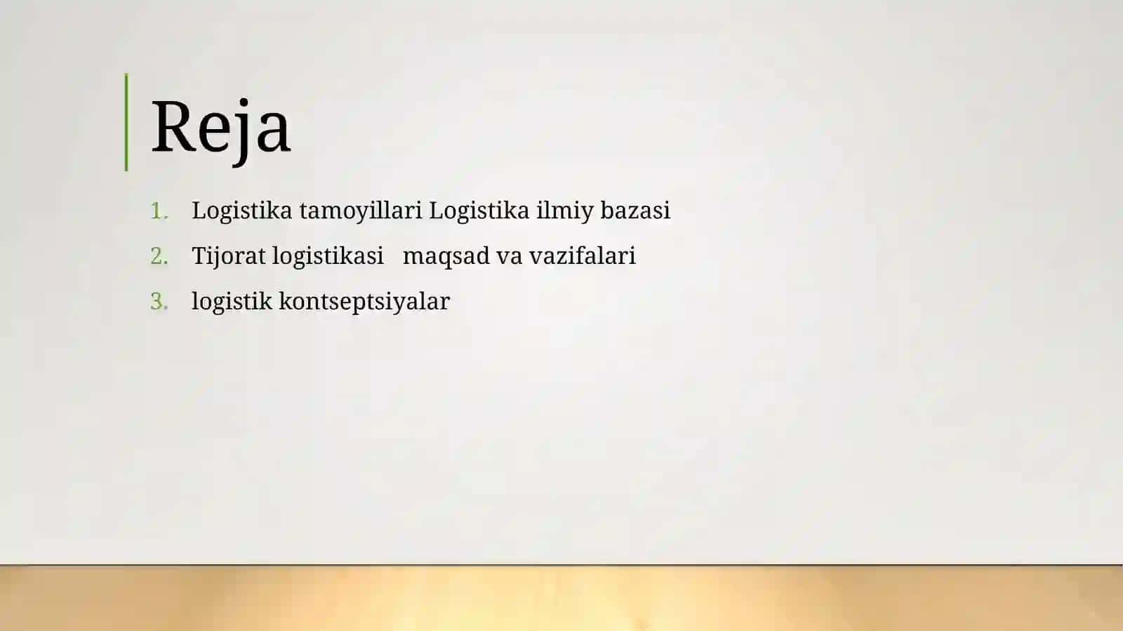 Tijorat logistikasi tizimlari: maqsadi va tashkil etish tamoyillari 2