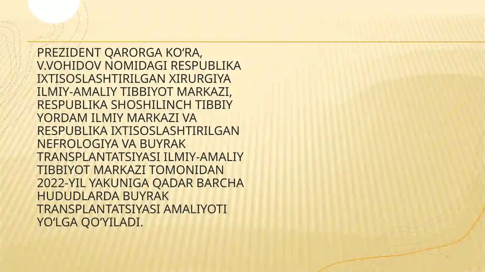 Buyrak transplantatsiyasi 2