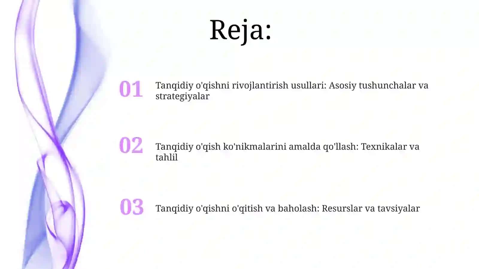 Tanqidiyo‘qishko‘nikmasirevojlantirishusullari 2