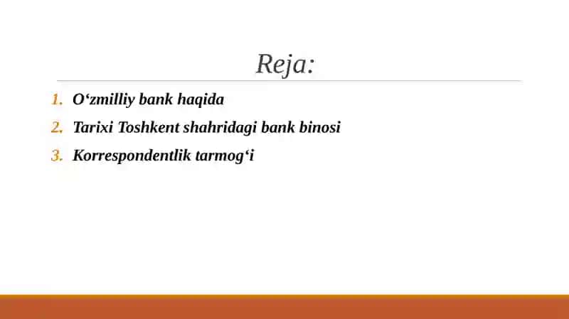 O‘zmilliy bank Aj Bank Moliya soxasi 2